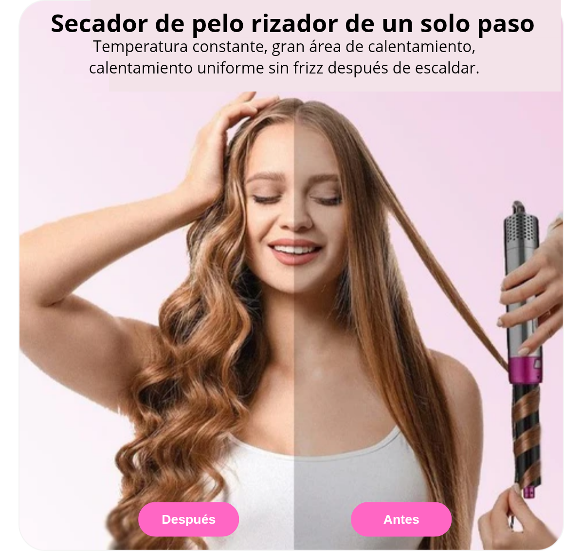 Cepillo 5 en 1 – Todo lo que necesitas Cabello