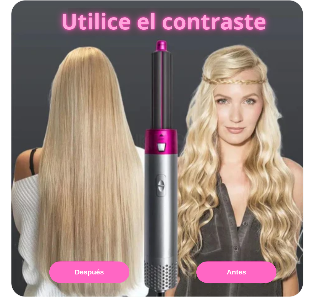 Cepillo 5 en 1 – Todo lo que necesitas Cabello