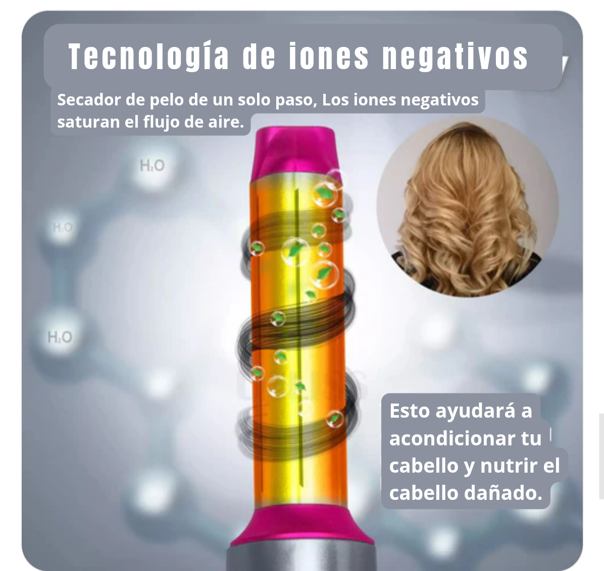 Cepillo 5 en 1 – Todo lo que necesitas Cabello