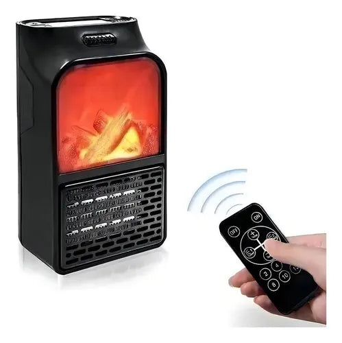 Calefactor chimenea con mando 1000 Watts