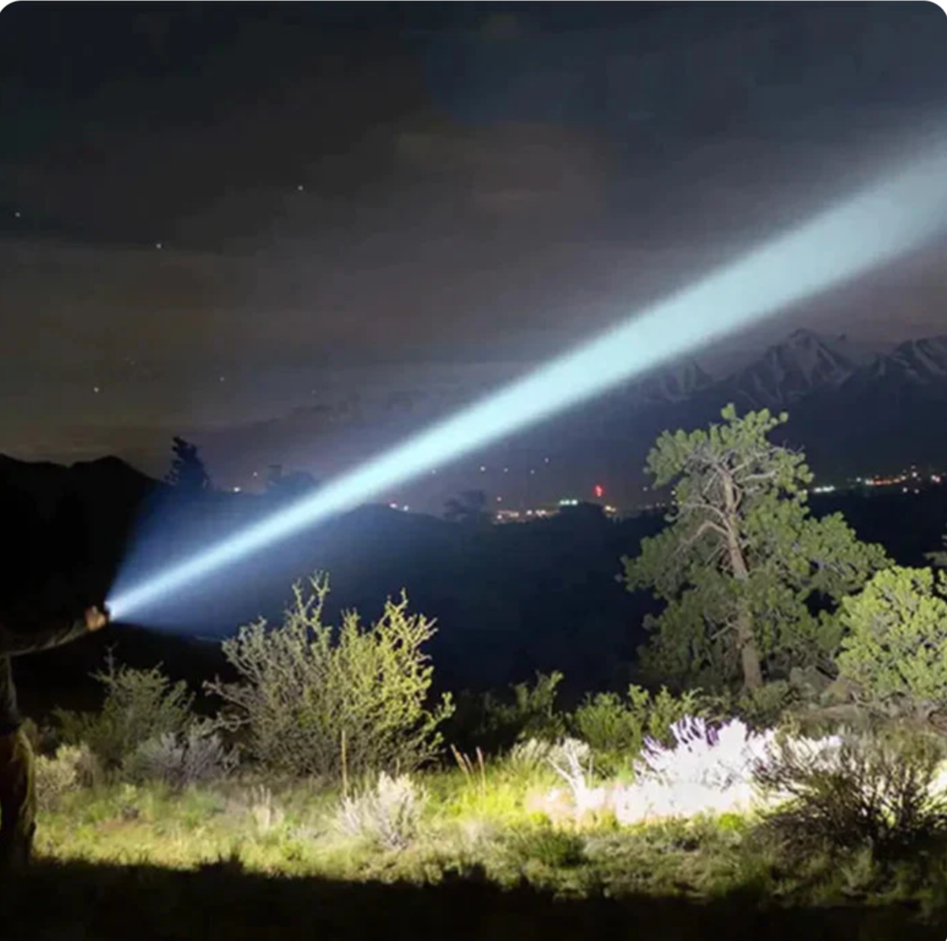 Kit Completo Linterna Táctica Laser