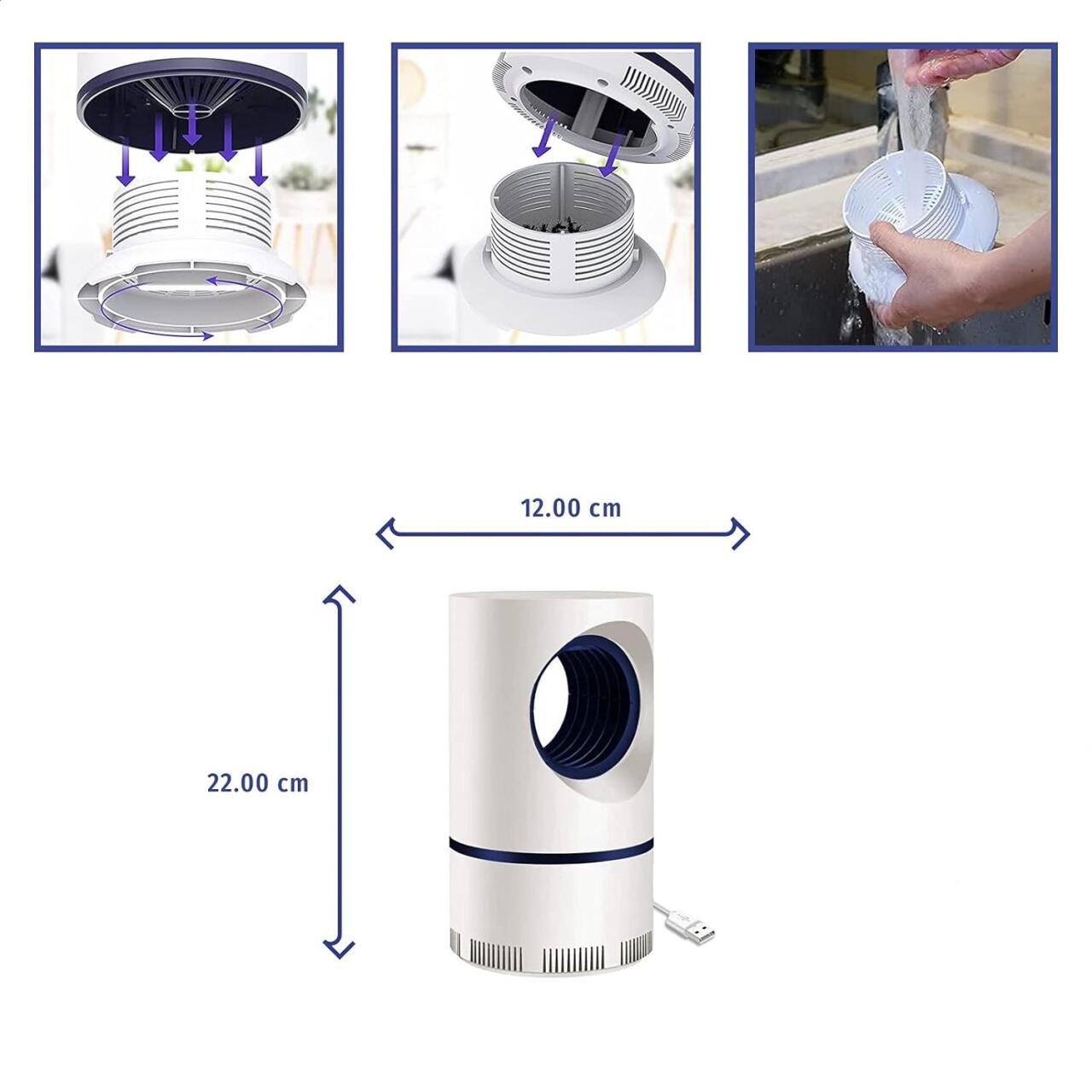 LAMPARA MATAMOSQUITOS - SafeLuz™