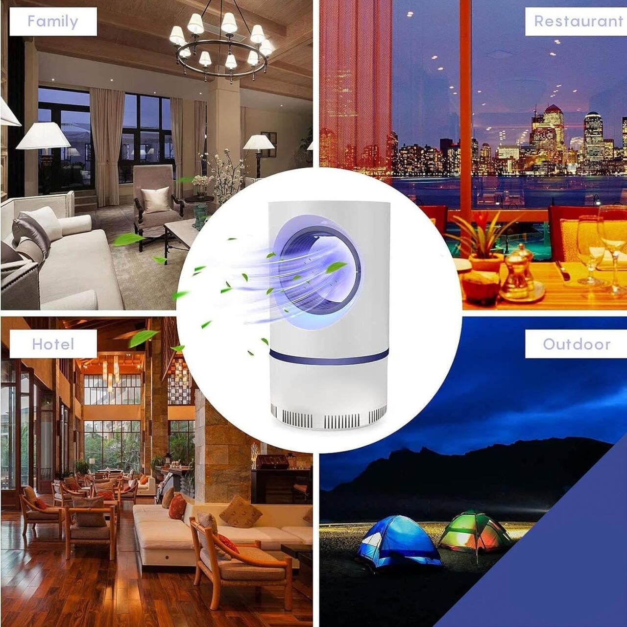 LAMPARA MATAMOSQUITOS - SafeLuz™