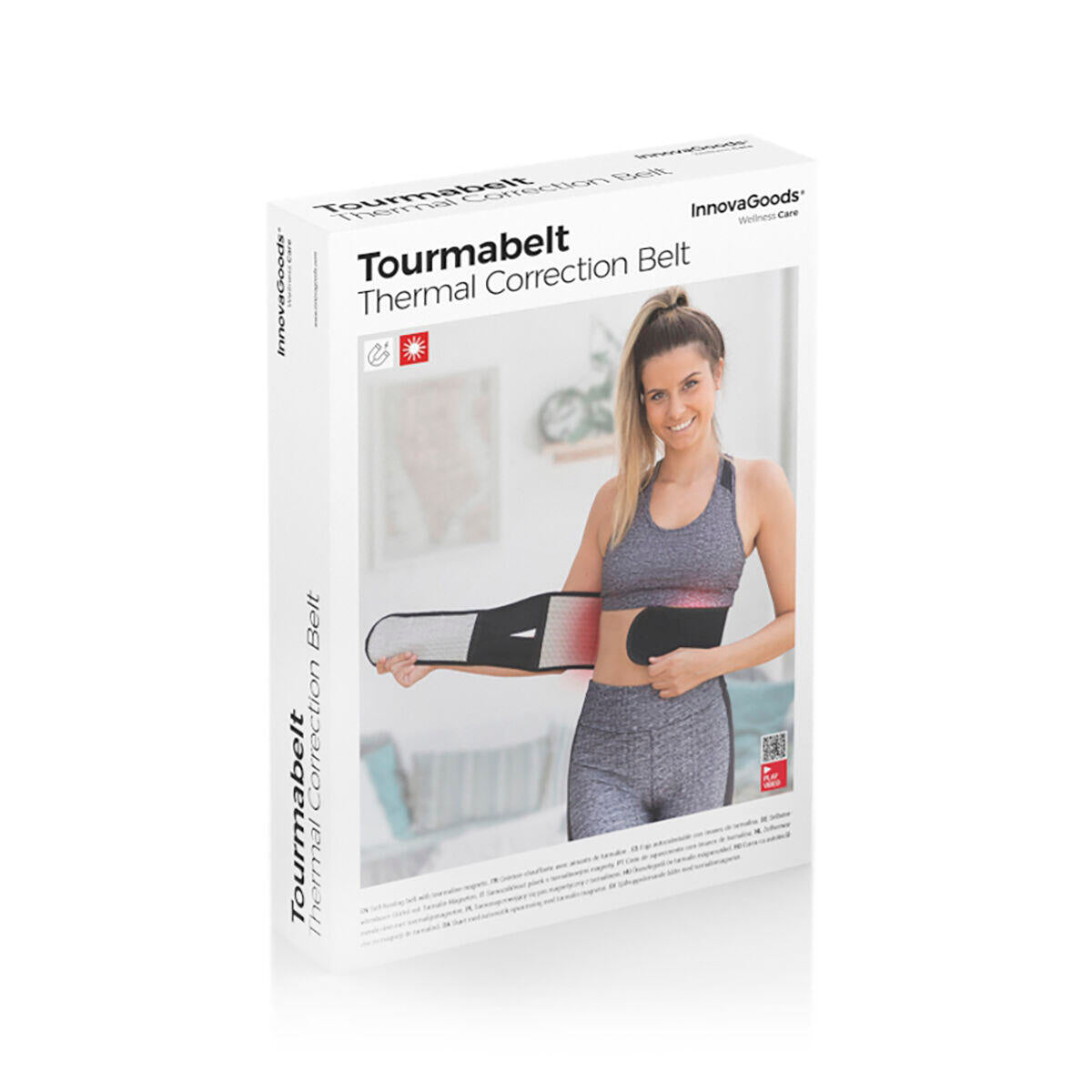 TourmaBelt™ – Faja Térmica Correctora de Postura con Imanes de Turmalina